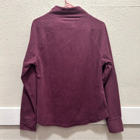 The American Outdoorsman Women's Ottoman Stripe Pullover NWOT Large - Picture 6 of 8